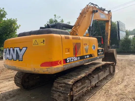Used Sany Sy215c Excavator 20 Ton Sany USD China Made Excavator\
